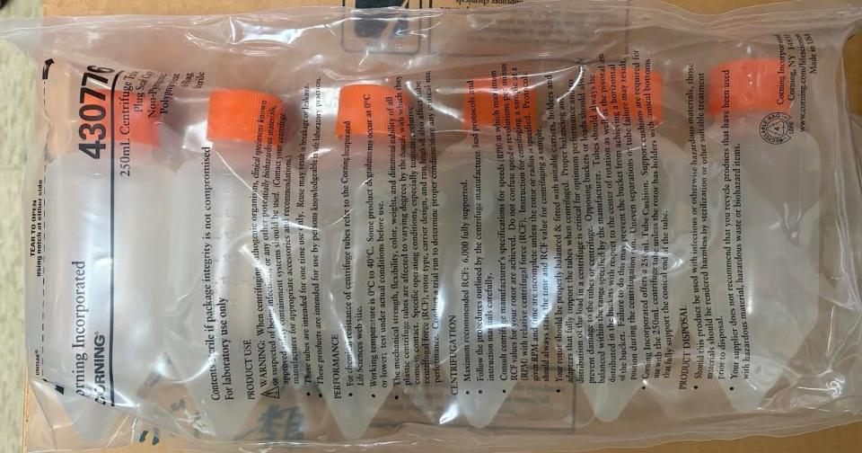 Corning® 250 mL ポリプロピレン製遠沈管